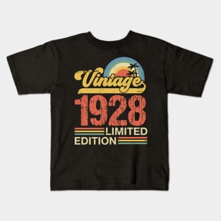 Retro vintage 1928 limited edition Kids T-Shirt